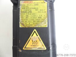 Fanuc A06B-0215-B700 # 0100 AC Servomotor SN: C105F0F34 mit Pulsecoder A860