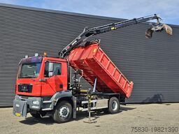 MAN TGM 18.250 / 4X4 / EEV / HIAB CRANE + TIPPER / ...