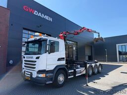 Scania G450 8x4 Haaksysteem / Z kraan Euro 6