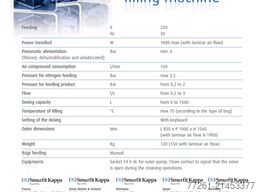 BAG-IN-BOX SEMI AUTO FILLER Smurfit Kappa Vitop, ITALY, 2016