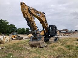 Sany SY500H with long front demolition rig
