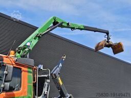 Volvo FMX 460 / 8x4-4 / HMF CRANE + HOOKLIFT / CONTAINER