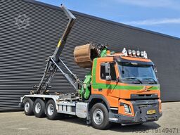 Volvo FMX 460 / 8x4-4 / HMF CRANE + HOOKLIFT / CONTAINER