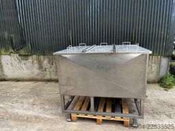 316 Process Stainless Steel Tank 1500 Lt BCD Process Vessal