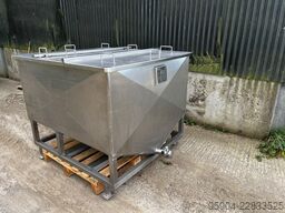 316 Process Stainless Steel Tank 1500 Lt BCD Process Vessal