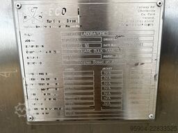 316 Process Stainless Steel Tank 1500 Lt BCD Process Vessal