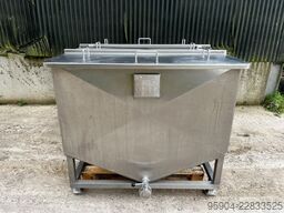 316 Process Stainless Steel Tank 1500 Lt BCD Process Vessal