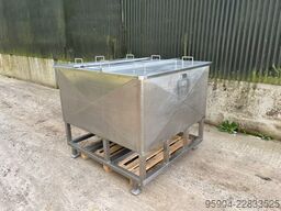 316 Process Stainless Steel Tank 1500 Lt BCD Process Vessal