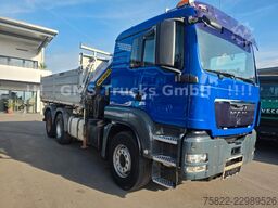 MAN TGS 33.480 / 6X4 / Mei BORDM /25m Kran Palfinger