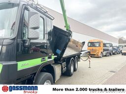 Mercedes-Benz Actros 3341 K 6x4, Bormatik links, Heckkran Penz