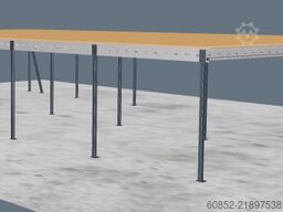 10x20m Lagerbühne , Belastung : 500kg/qm Unterkante: 3m ,ca. 200qm , Systembühne