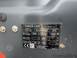 LINDE H20T-01 Duplo 315 Freelift / Sideshift / Vorkversteller LPG 2015
