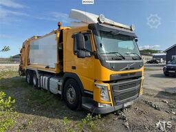 Volvo FM 370 6x2 - 2 chamber refuse truck.