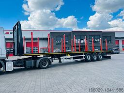 PAVIC 3-Achs Plattform-Auflieger/Leergew. ca. 7,1t