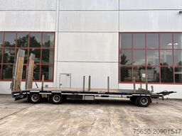 Müller Mitteltal D3  3 Achs Tieflader 9 m, Verzinkt, Wenig Benutzt