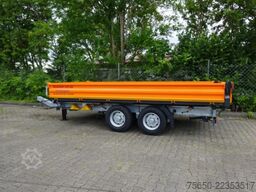 Möslein TTD11 Orange  neuer Tandem 3- Seitenkipper Tieflader-- Neufahrzeug --