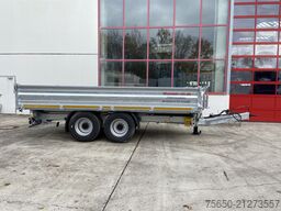 Möslein TTD 14 Schwebheim  14 t Tandemkipper Tieflader Breite Reifen-- Neufahrzeug --