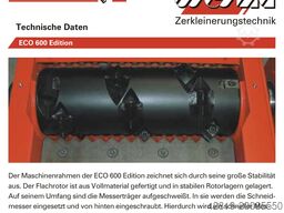 Weima ECO 600 Edition