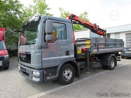 man TGL 12.220 4x2 BB,Palfinger PK8501,Schrottspinne