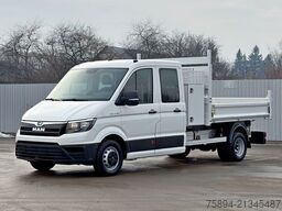 MAN TGE 3.180 *Pritsche 2,80m * DOUBLE CABIN * TOP