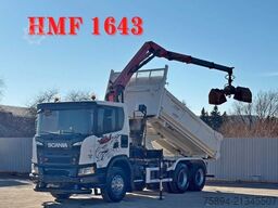 SCANIA G 410 Kipper 4,90m * HMF 1643 + FUNK *6x4