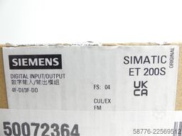 Siemens Simatic 6ES7138-4FC01-0AB0 PROFIsafe SN: C-ANTU9001 E-Stand: 2 -neu -