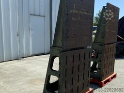 Paire d'équerres en fonte 2075 x 1000 x 700 mm