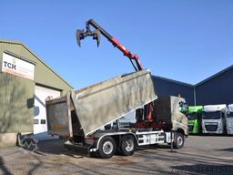 Volvo FH 460 6x2 KIPPER + HMF Z-KRAAN