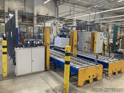 W+D Langhammer Roboterpalettierungsanlage