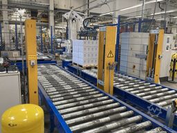 W+D Langhammer Roboterpalettierungsanlage