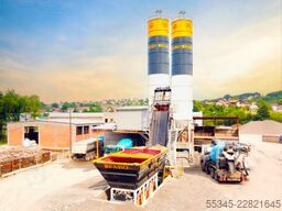 FABO Concrete Batching Plant 60 m3 Compact Concrete Batching Plant