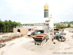 FABO Concrete Batching Plant 60 m3 Compact Concrete Batching Plant