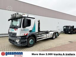 Mercedes-Benz Antos 2536/43 L 6x2, Liftachse, Hiab XR 21S61 bis
