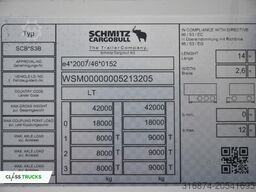 SCHMITZ CARGOBULL SKO DoubleDeck FP60 SLXi300 Lifting Axle