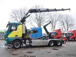 Mercedes-Benz Antos 2842 6x2 HIAB 24Tm KRAAN + HAAK