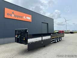 Kässbohrer NEW HEAVY DUTY FLATBED / TWISTLOCK / ALU DROPSI...
