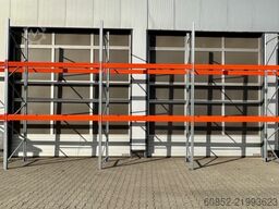 ca. 14 lfm Palettenregale H: 450cm Fachlast: 3000 kg , 45 Palettenplätze