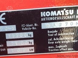 KOMATSU WA 270 Top wie Liebherr 524/538