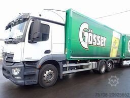 MERCEDES-BENZ 2540 Actros*kpl. Zug*Schwenkwand*38 Pal.*2x LBW