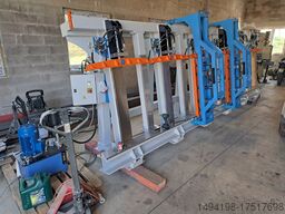 Elcima Glulam press, Laminiranje