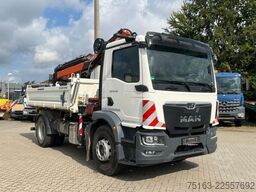 MAN TG-M 18.320 4x2 2-Achs Kipper Kran Atlas 116.4RC
