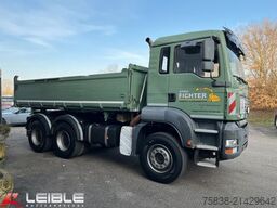 MAN TGA 26.430 6x4BB*Meiller Kipper*AP-Achsen*Blatt*