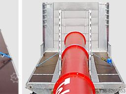 Fliegl SDS 390 Plateau mit Teleskopierung für Baustahlmattentransport
