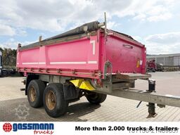 Schmitz ZKI 18-4.9, Stahlbordwände ca. 10m³, Rahmen