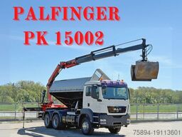 MAN TGS 33.360*KIPPER 4,95 m *PK 15002 * 6x4