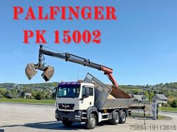 MAN TGS 33.360*KIPPER 4,95 m *PK 15002 * 6x4