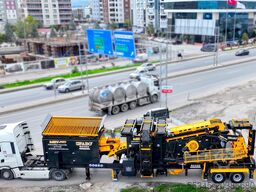 FABO Sand Washing and Screening Mobile Sand Screening Washing Plant