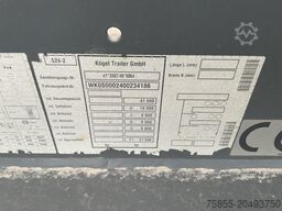 Kögel PORT 40 SIMPLEX 20 20/30/40 HC/ SAF Disc Brake...