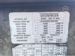 Groenewegen 30CC-14-27 20/30 FT Tank / ADR / NL Trailer