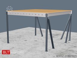 5x5m Lagerbühne , Belastung : 500kg/qm Unterkante: 3m ,ca. 25qm , Systembühne